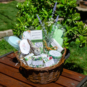 Fresh Herbs Primavera Basket Gift Set