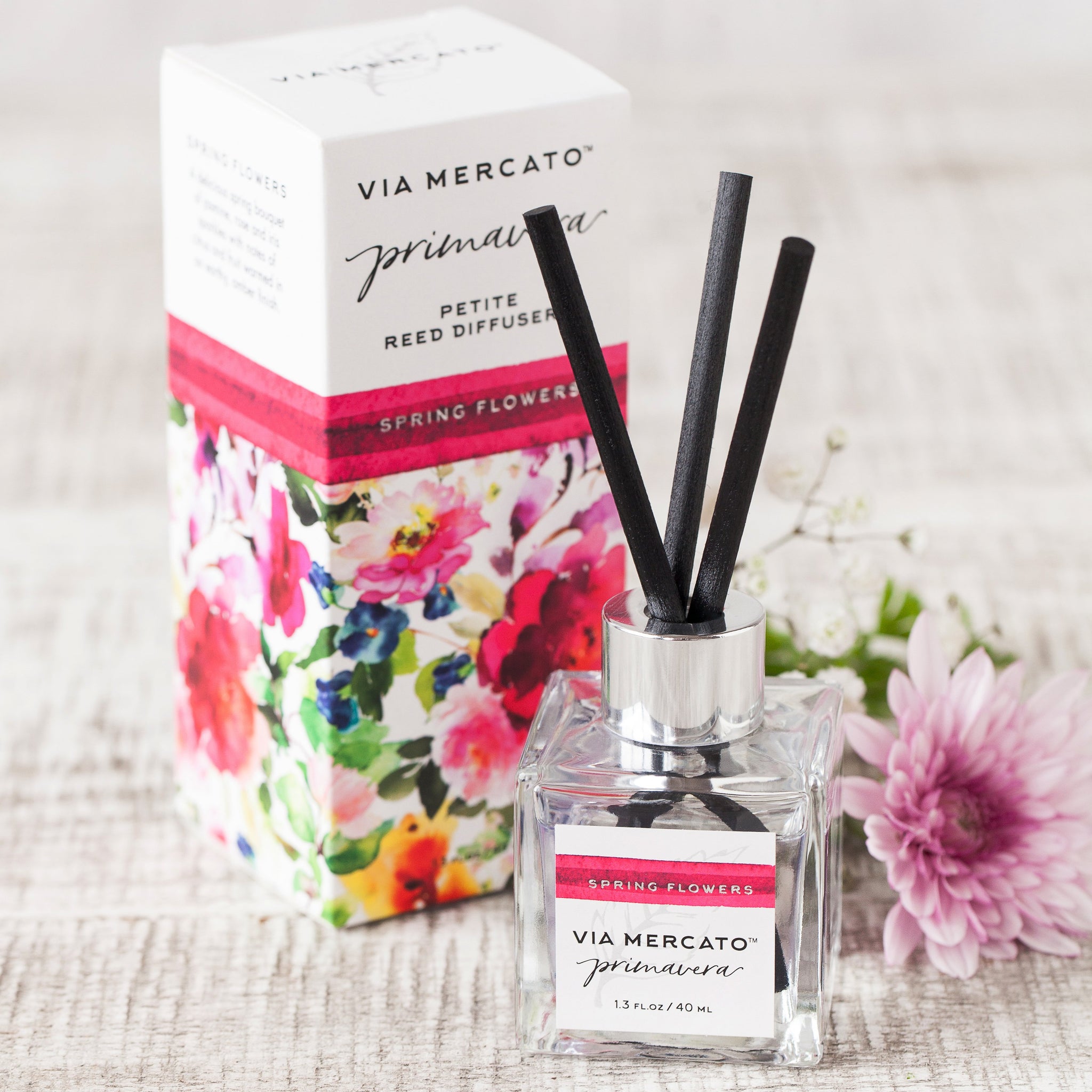 Primavera Petite Reed Diffuser - Spring Flowers