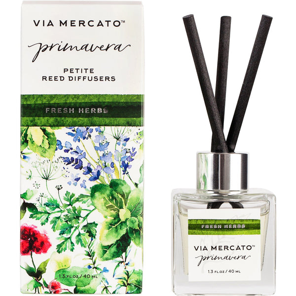 Primavera Petite Reed Diffuser - Fresh Herbs