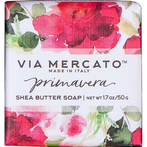 Spring Flowers Primavera Shea Butter Soap 50g