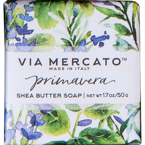 Summer Mint Tea Primavera Shea Butter Soap 50g