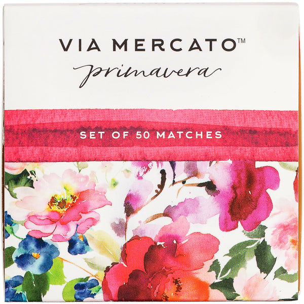 Primavera 50Pc Match Box Set - Spring Flowers